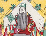 諸葛亮-史博館-取定軍山(戲曲年畫).jpg