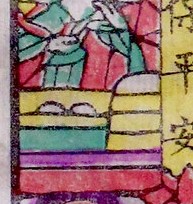 餃子-ＤＦ-Kitchen God Calendar for 1944.jpg