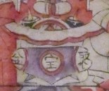 聚寶盆-ＤＦ-Kitchen God and Wealth God with calendar for 1989.jpg